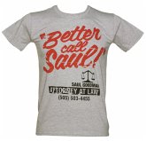 Better Call Saul Saul Number T-Shirt Grey L