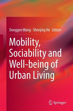 Cover Mobility, Sociability and Well-being of Urban Living