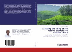 Assessing the ability of soil tests to estimate soil available silicon