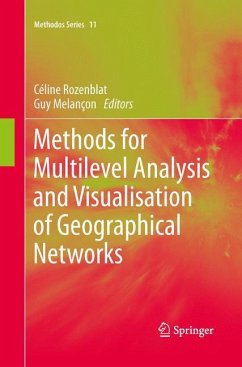 Methods for Multilevel Analysis and Visualisation of Geographical Networks