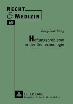 Cover Haftungsprobleme in der Gentechnologie