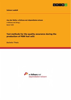 Test methods for the quality assurance during the production of PEM fuel cells