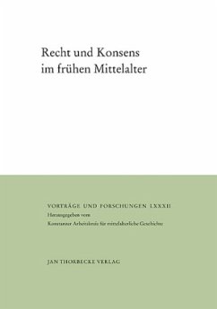 Cover Recht und Konsens im frühen Mittelalter
