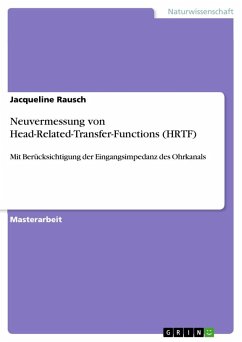 Neuvermessung von Head-Related-Transfer-Functions (HRTF) - Rausch, Jacqueline