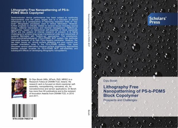 Lithography Free Nanopatterning of PS-b-PDMS Block Copolymer Lithography Free Nanopatterning of PS-b-PDMS Block Copolymer