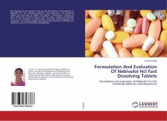 Formulation And Evaluation Of Nebivolol Hcl Fast Dissolving Tablets