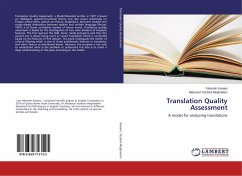 Translation Quality Assessment - Kaviani, Fahimeh;Yazdani Moghadam, Massoud