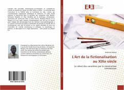 Cover L'Art de la fictionalisation au XIXe siècle