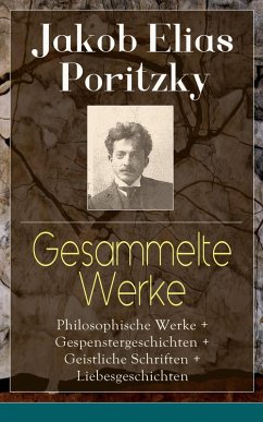 Gesammelte Werke (eBook, ePUB) - Poritzky, Jakob Elias
