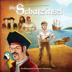 Die Schatzinsel, Teil 2 (MP3-Download) - Stevenson, Robert Louis