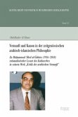 Vernunft und Kanon in der zeitgenössischen arabisch-islamischen Philosophie