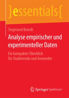 Analyse empirischer und experimenteller Daten - Brandt, Siegmund