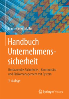 Handbuch Unternehmenssicherheit - Müller, Klaus-Rainer