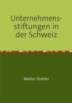 Cover Unternehmens-stiftungen in der Schweiz