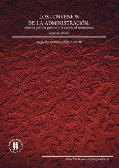 Convenios de la administración (eBook, PDF) - Chávez Marín, Augusto Ramón