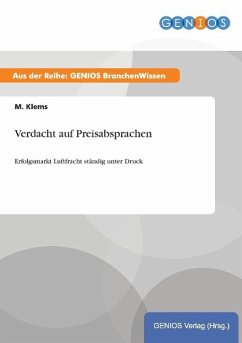 Verdacht auf Preisabsprachen - Klems, M.