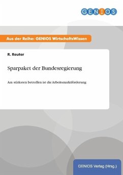 Sparpaket der Bundesregierung