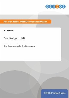 Vorläufiger Halt - Reuter, R.
