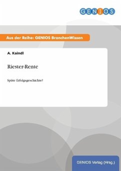 Riester-Rente - Kaindl, A.