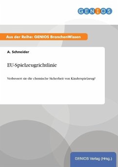 EU-Spielzeugrichtlinie - Schneider, A.