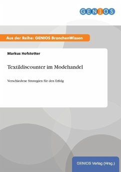 Textildiscounter im Modehandel - Hofstetter, Markus