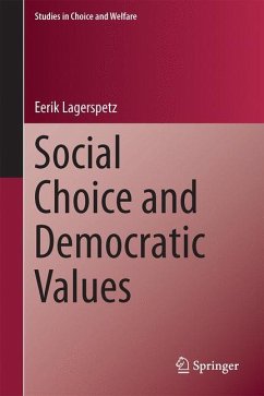 Social Choice and Democratic Values - Lagerspetz, Eerik