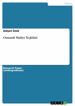 Osmanli Maliye Teskilati (eBook, ePUB)