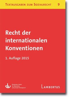 Cover Recht der internationalen Konventionen (eBook, PDF)