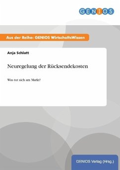 Neuregelung der Rücksendekosten - Schlatt, Anja