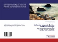Molecular characterization of Marine sponges - Balasubramani, Govindasamy;Sowmiya, Rajamani;Perumal, Pachiappan