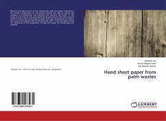 Hand sheet paper from palm wastes - Ara, Mostarin;Bagchi Ratul, Sourav;Shams, Md. Iftekhar