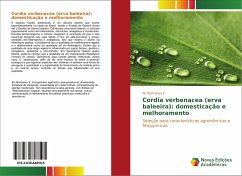 Cordia verbenacea (erva baleeira): domesticação e melhoramento