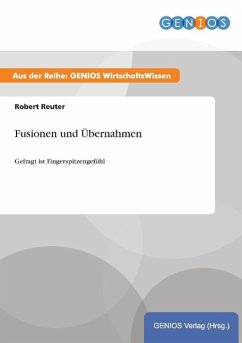 Fusionen und Übernahmen - Reuter, Robert