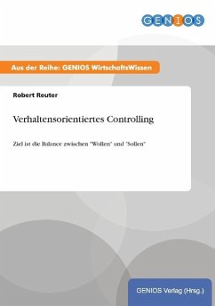 Verhaltensorientiertes Controlling - Reuter, Robert