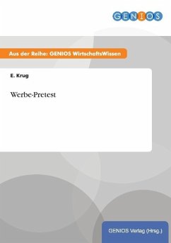 Werbe-Pretest - Krug, E.