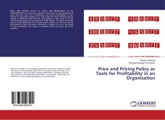 Price and Pricing Policy as Tools for Profitability in an Organisation - Solange, Mankaa;George Fomunyam, Kehdinga