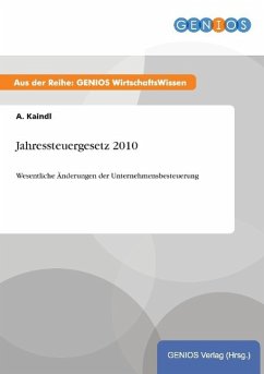 Jahressteuergesetz 2010 - Kaindl, A.