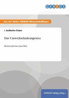 Das Umweltschadensgesetz - Zeilhofer-Ficker, I.