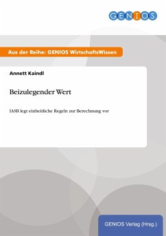 Beizulegender Wert - Kaindl, Annett