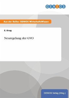 Neuregelung der GVO