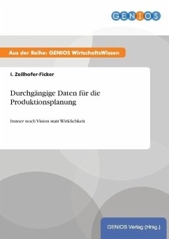 Durchgängige Daten für die Produktionsplanung - Zeilhofer-Ficker, I.