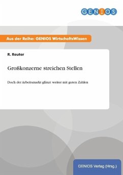 Großkonzerne streichen Stellen