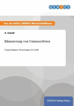 Bilanzierung von Umsatzerlösen - Kaindl, A.