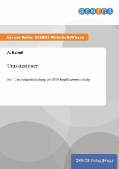 Umsatzsteuer - Kaindl, A.