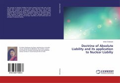 Doctrine of Absolute Liability and its application to Nuclear Liabiliy