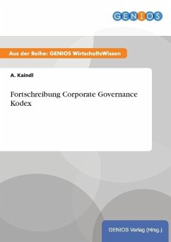 Fortschreibung Corporate Governance Kodex - Kaindl, A.