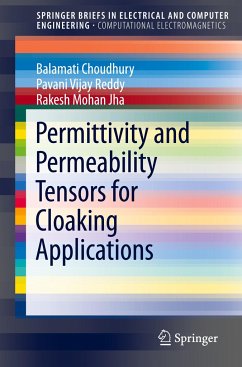 Permittivity and Permeability Tensors for Cloaking Applications - Choudhury, Balamati;Reddy, Pavani Vijay;Jha, Rakesh Mohan