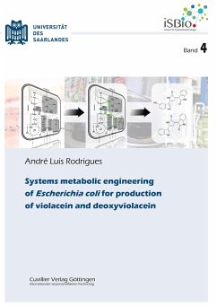Systems metabolic engineering of Escherichia coli for production of violacein and deoxyviolacein - Rodrigues, André Luis
