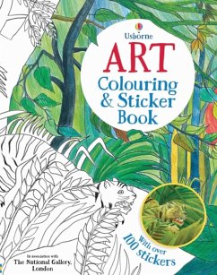 Art Colouring and Sticker Book - Dickins, Rosie