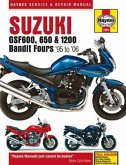 Suzuki GSF600, 650 & 1200 Bandit Fours (95 - 06) Haynes Repair Manual